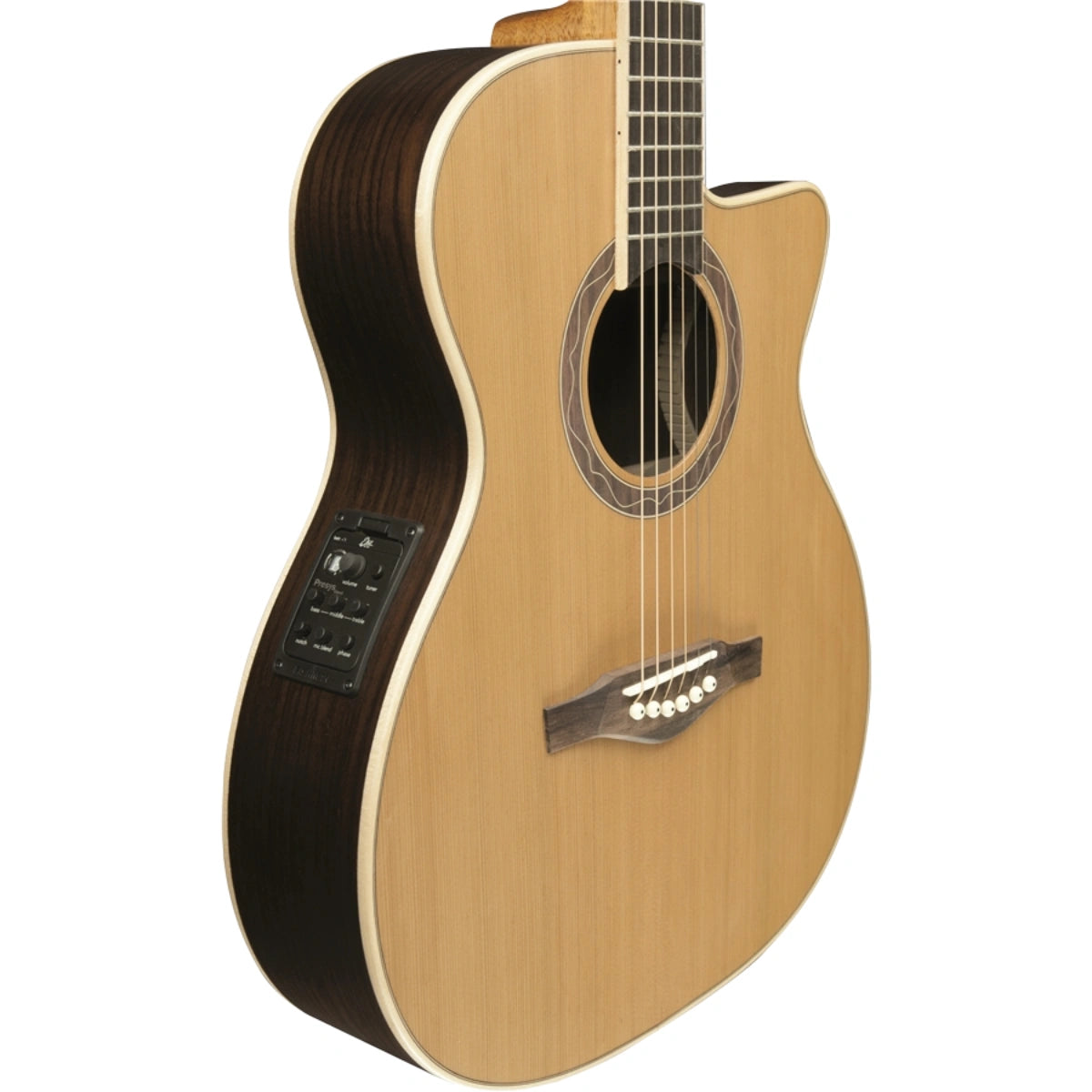 Đàn Guitar Acoustic Eko +MIA 018 CW Eq Natural, Natural