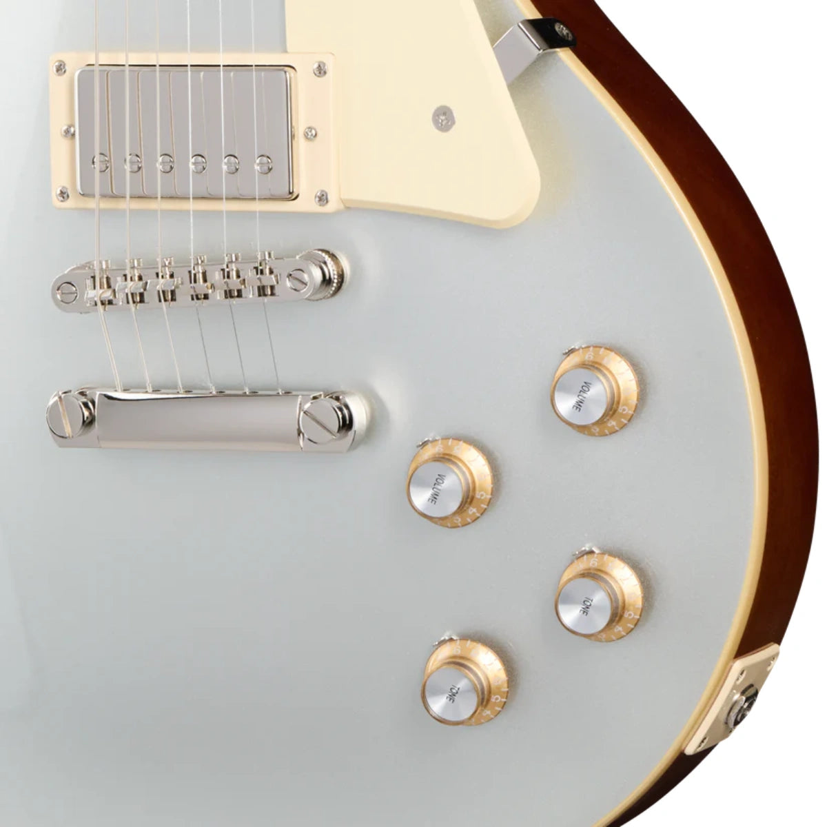 Đàn Guitar Điện Epiphone Les Paul Standard 60s, Silver Mist