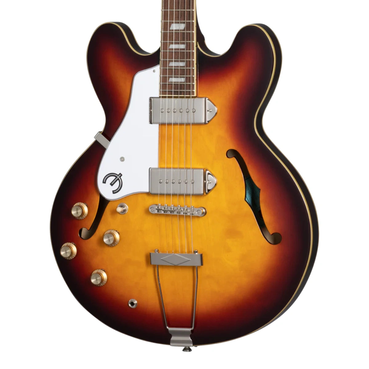 Đàn Guitar Điện Epiphone Casino Left Handed, Vintage Sunburst
