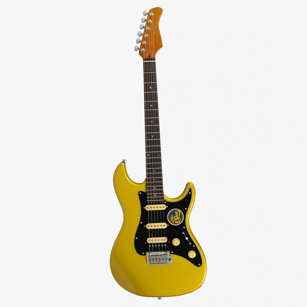 Đàn Guitar Điện Sire Larry Carlton S7 HSS New Gen Metallic Gold