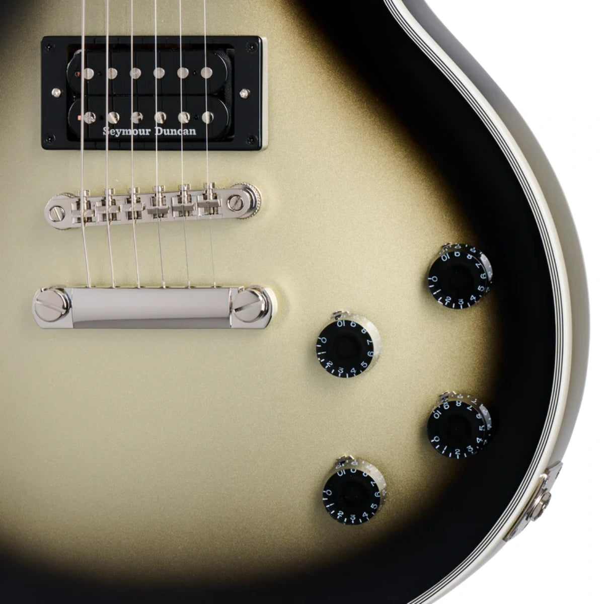Đàn Guitar Điện Epiphone Adam Jones 1979 Les Paul Custom, Antique Silverburst