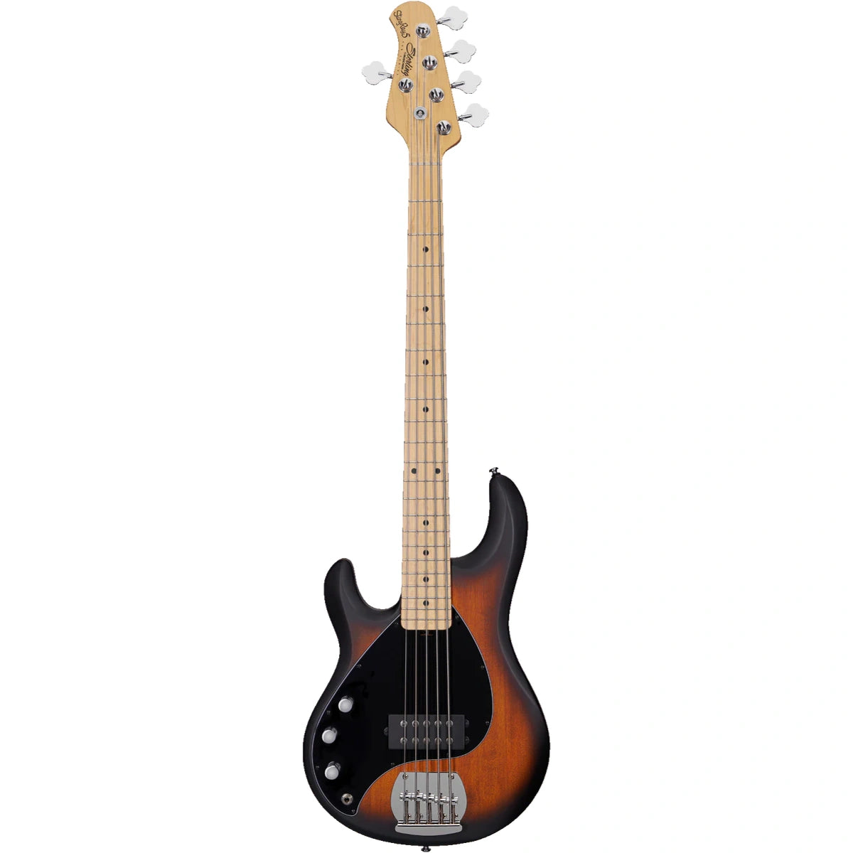 Đàn Guitar Bass Sterling by Music Man SUB Series StingRay 5 Left Handed, Vintage Sunburst Satin