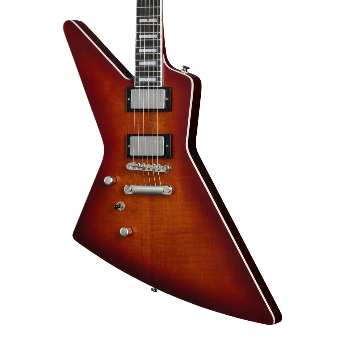 Đàn Guitar Điện Epiphone Extura Prophecy Left Handed màu Aged Bengal Tiger Burst