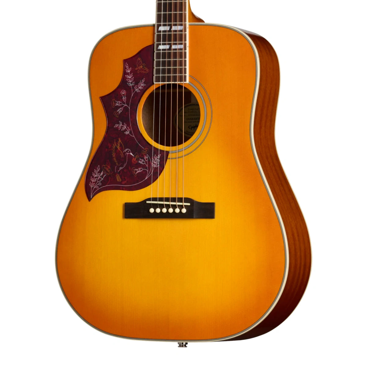 Đàn Guitar Acoustic Epiphone Hummingbird Studio Heritage Cherry Sunburst Left-Handed