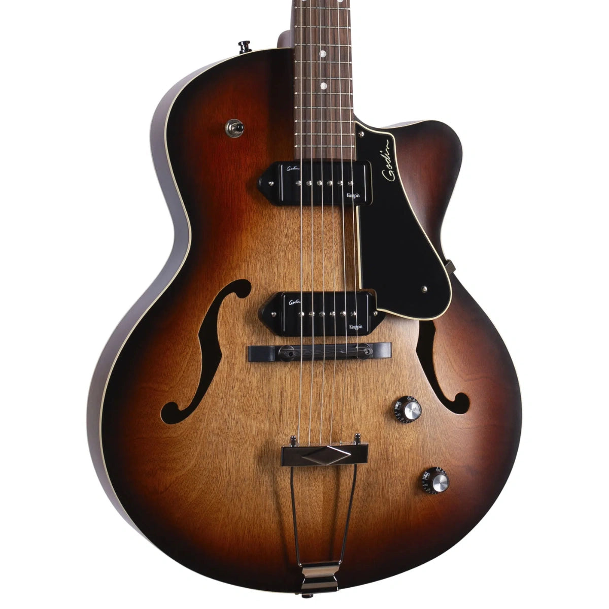 Đàn Guitar Điện Godin 5th Avenue CW Kingpin II Vintage Burst