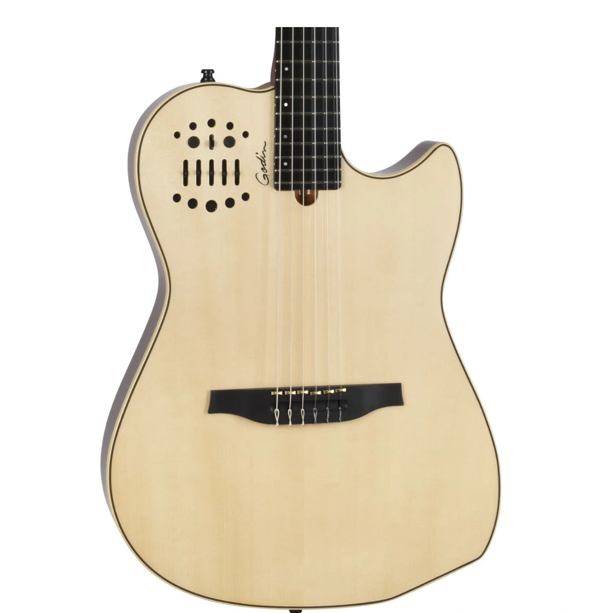 Đàn Guitar Điện Godin Multiac Nylon String Natural HG, Natural