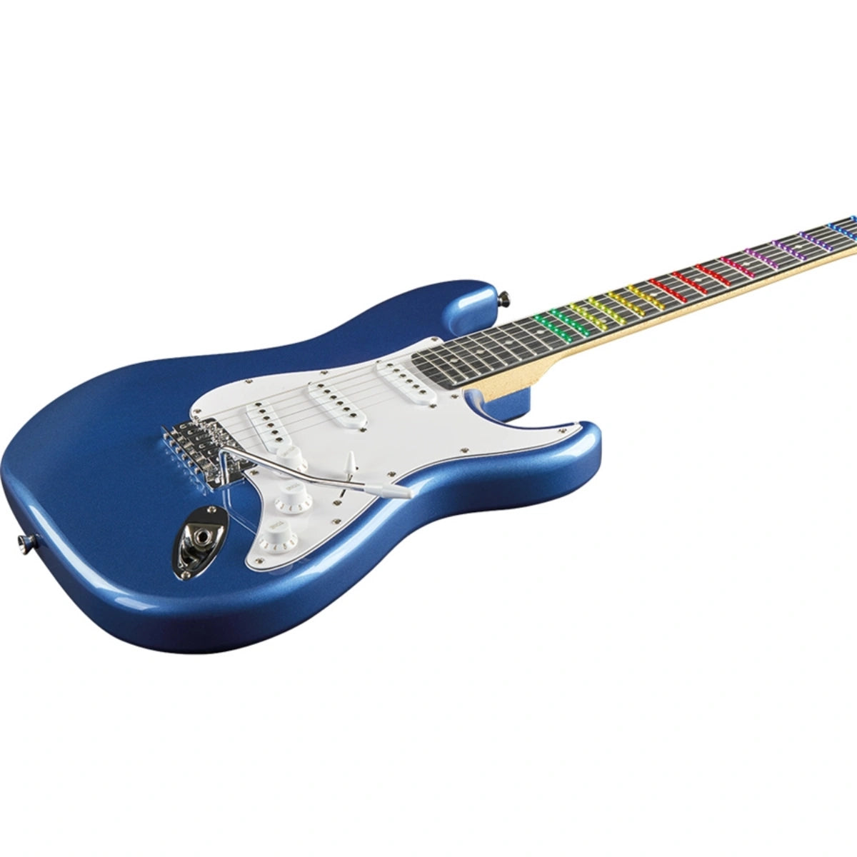 Đàn Guitar Điện Eko S-300, Metallic Blue Visual Note