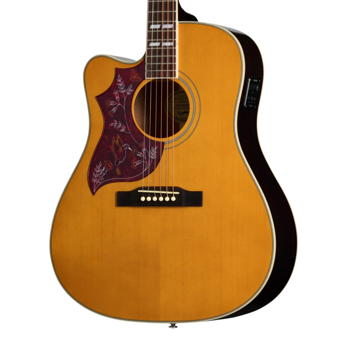 Đàn Guitar Acoustic Epiphone Hummingbird Studio EC Natural Left Handed