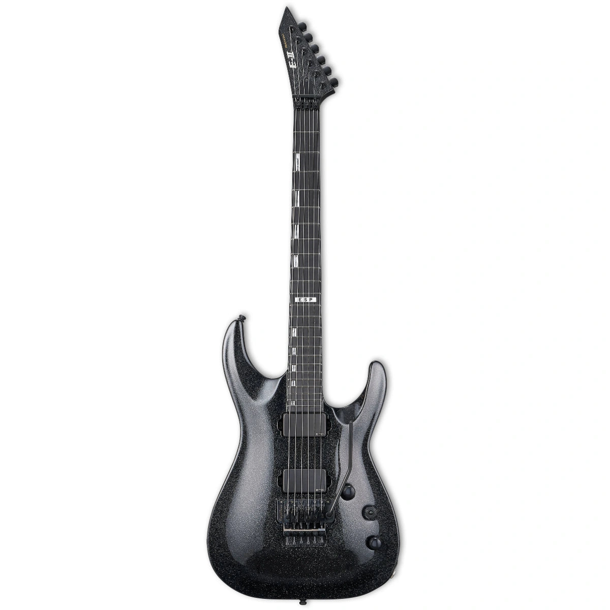 Đàn Guitar Điện ESP E II Horizon FR II, Gun Metallic Black