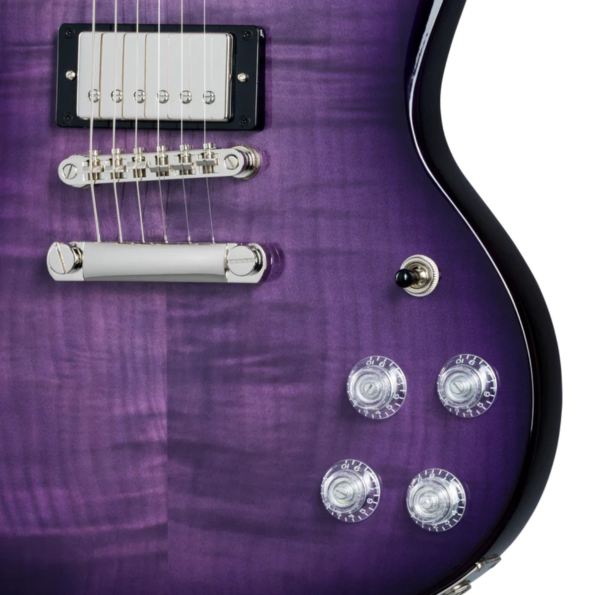 Đàn Guitar Điện Epiphone SG Modern Figured, Purple Burst