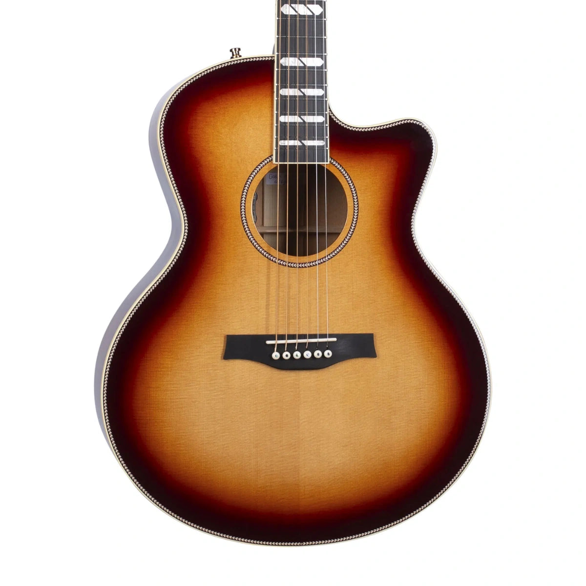 Đàn Guitar Acoustic Godin Connaisseur MJ Sunsetburst Maho Sunset Burst