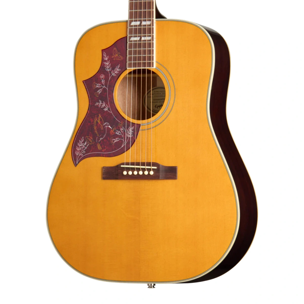 Đàn Guitar Acoustic Epiphone Hummingbird Studio Antique Natural Left Handed 