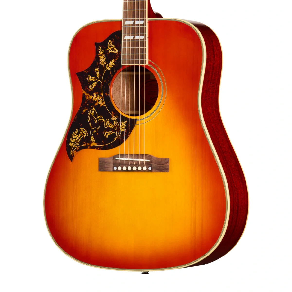Đàn Guitar Acoustic Epiphone 1960 Hummingbird Reissue Heritage Cherry Sunburst Left Handed