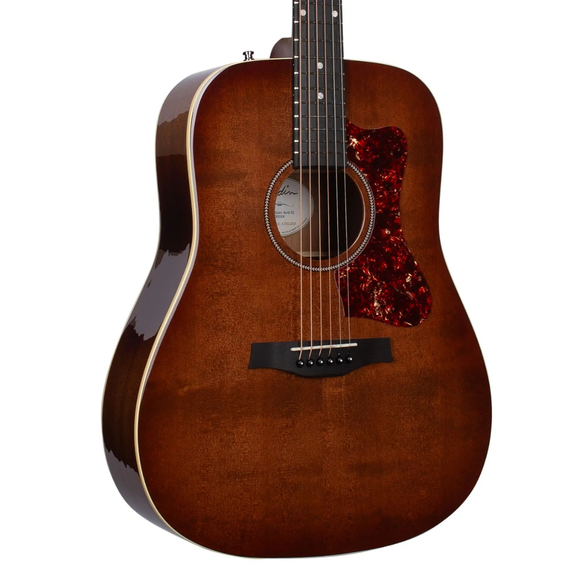 Đàn Guitar Acoustic Godin Century Maho Rustic Burst EQ Cognac Rustic