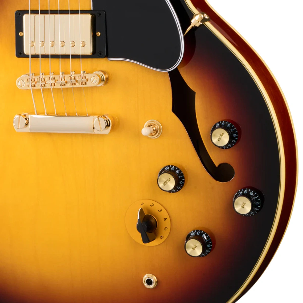 Đàn Guitar Điện Epiphone ES-345, Tri-Burst