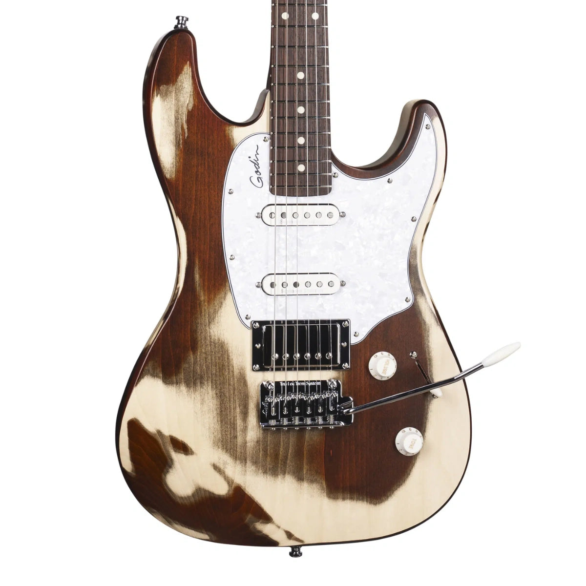 Đàn Guitar Điện Godin Session T-Pro Ltd Kanyon Burst Hangover RN