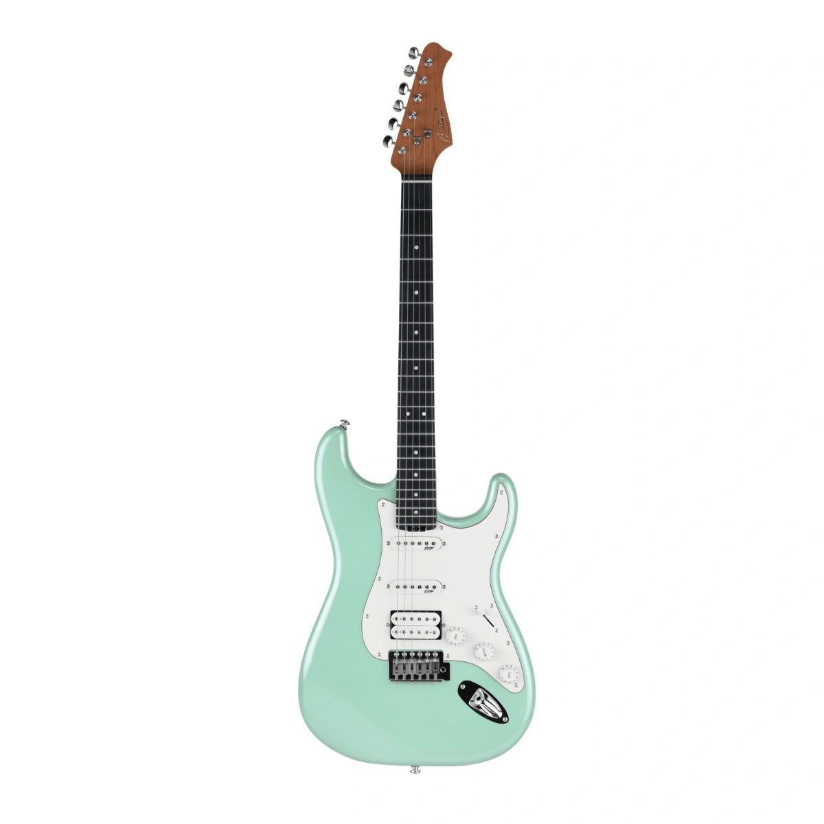 Đàn Guitar Điện Auriga STPRO Green