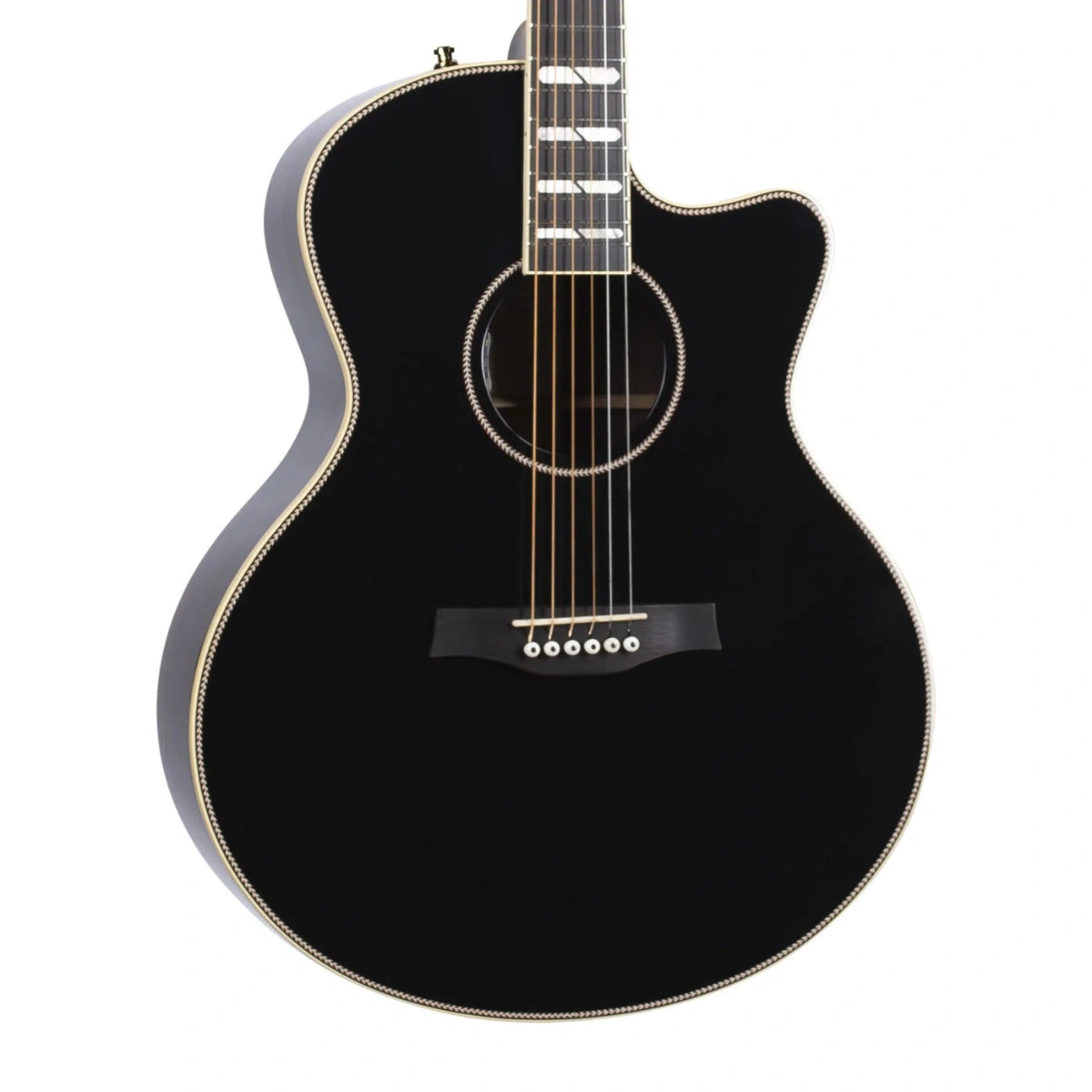 Đàn Guitar Acoustic Godin Connaisseur MJ Blk RW Black