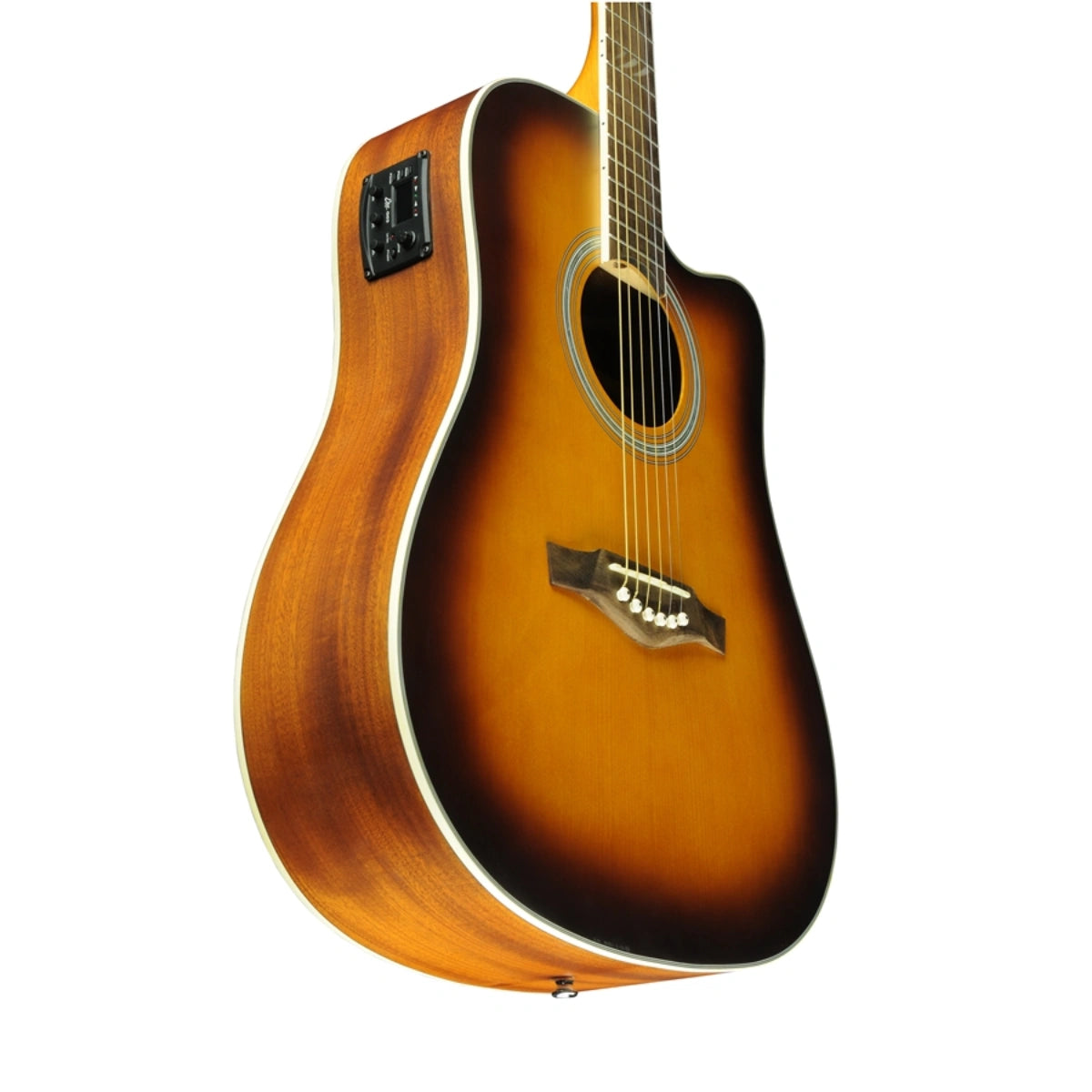 Đàn Guitar Acoustic Electric Eko TRI D CW EQ, Honey Burst