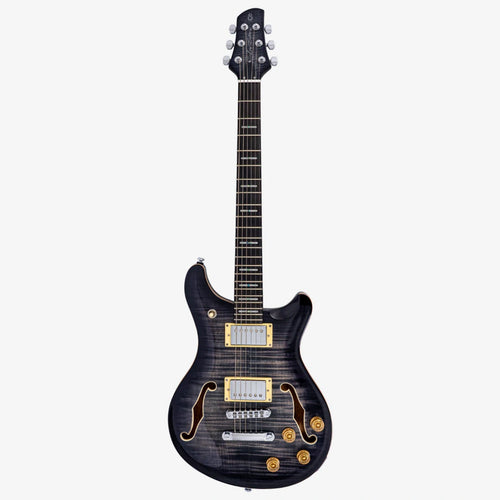 Đàn Guitar Điện Sire Larry Carlton Q7 Hollow Transparent Black