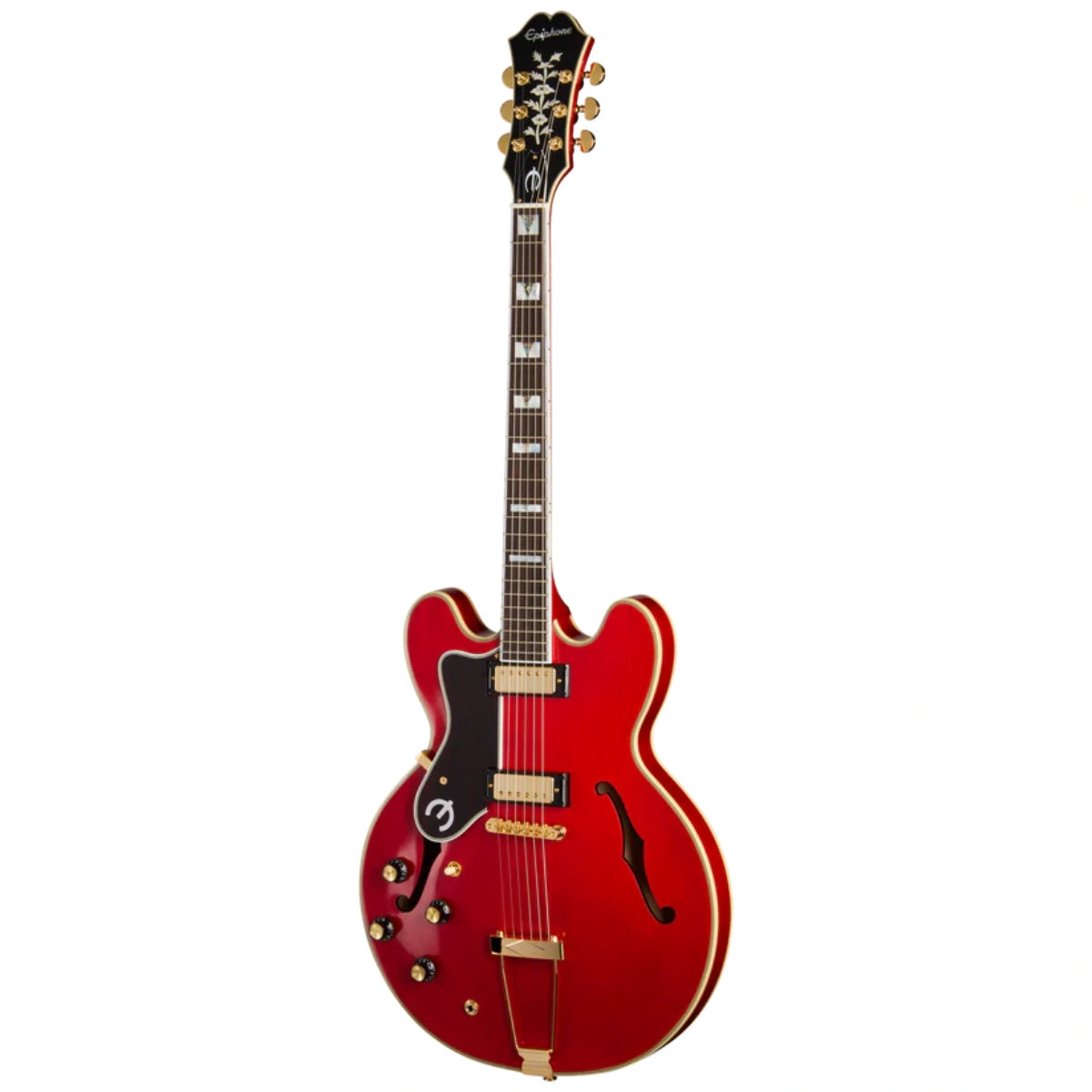 Đàn Guitar Điện Epiphone Masterbilt Gem Archer Sheraton Left Handed, Cherry Red