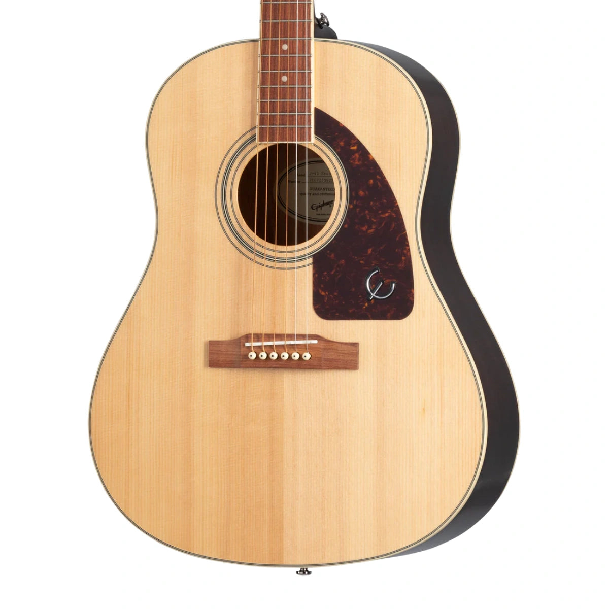 Đàn Guitar Acoustic Epiphone J 45 Studio Solid Top Natural