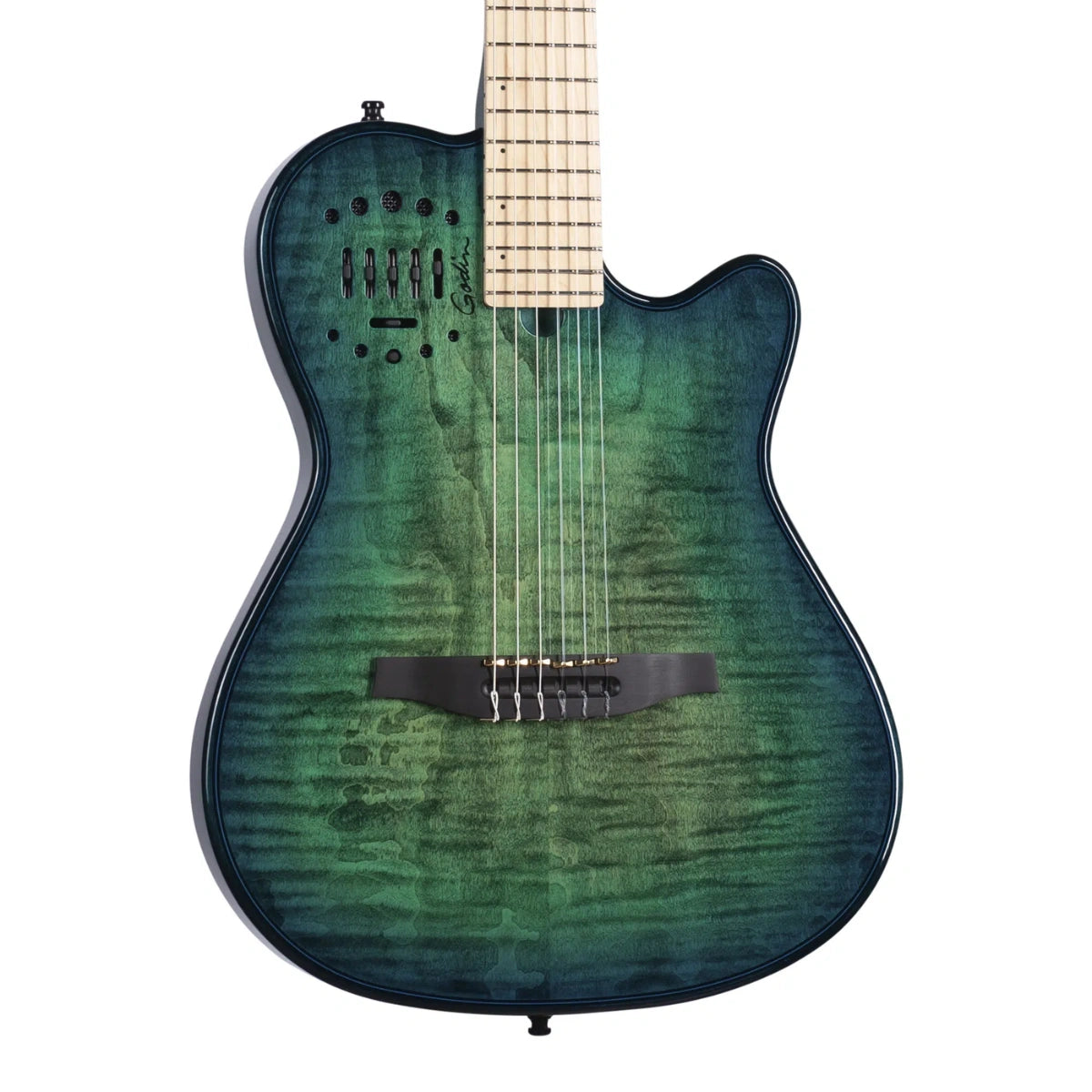 Đàn Guitar Điện Godin Multiac Nylon Opalburst MN Ltd, Opalburst