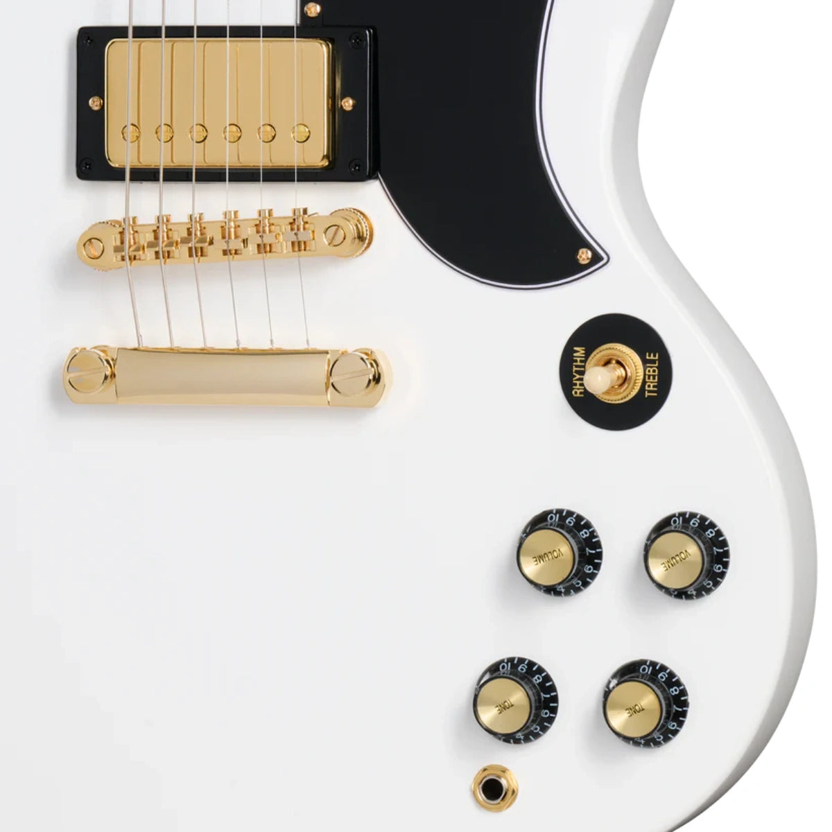 Đàn Guitar Điện Epiphone SG Custom, Alpine White