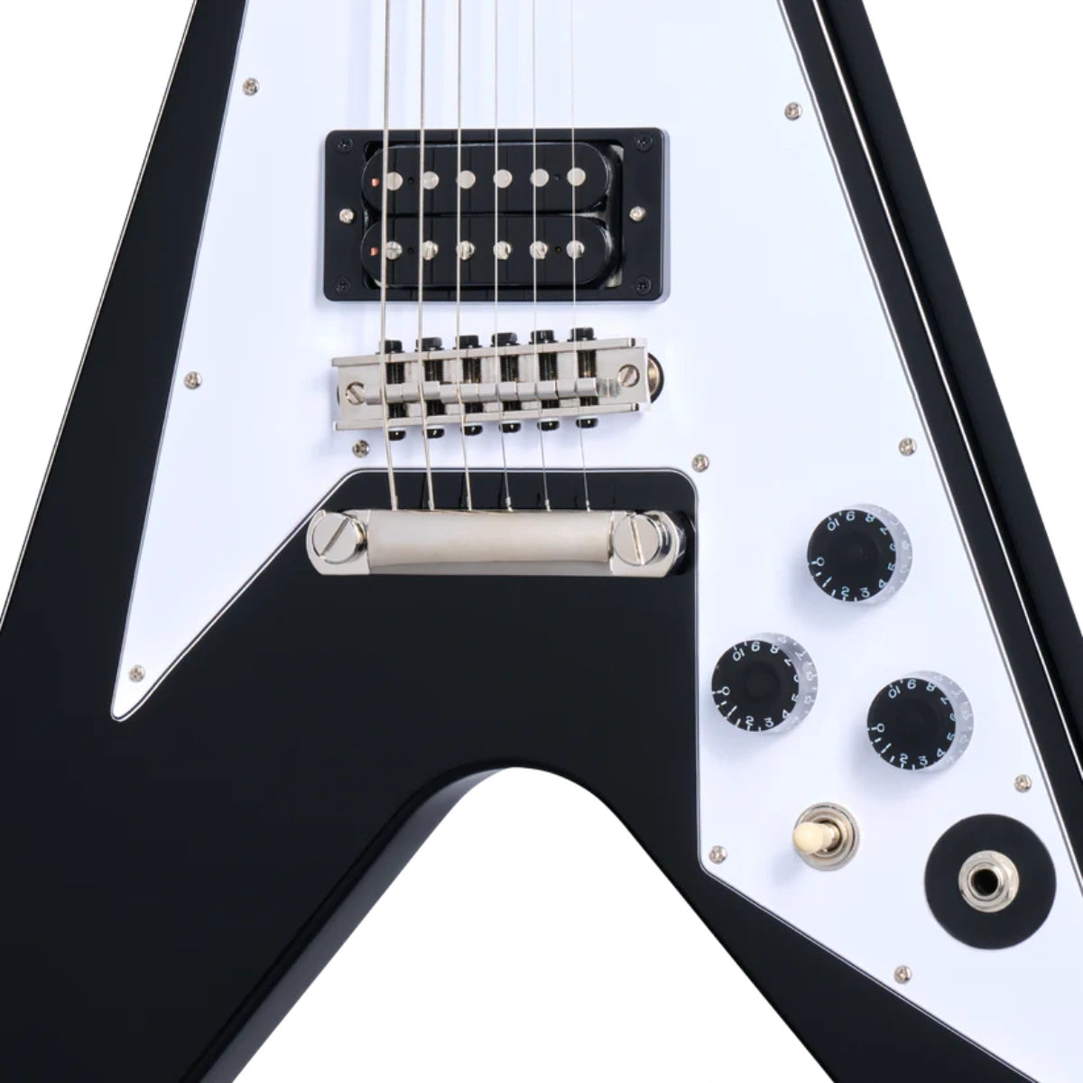 Đàn Guitar Điện Epiphone Kirk Hammett 1979 Flying V, Ebony