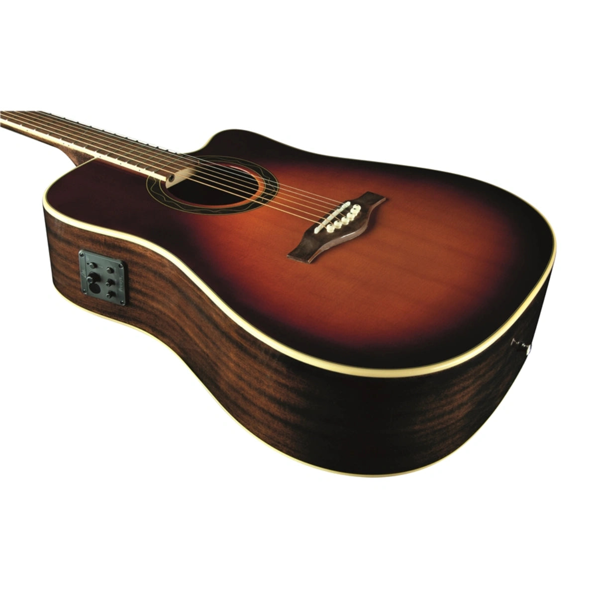 Đàn Guitar Acoustic Electric Eko One ST D CW EQ, Vintage Sunburst