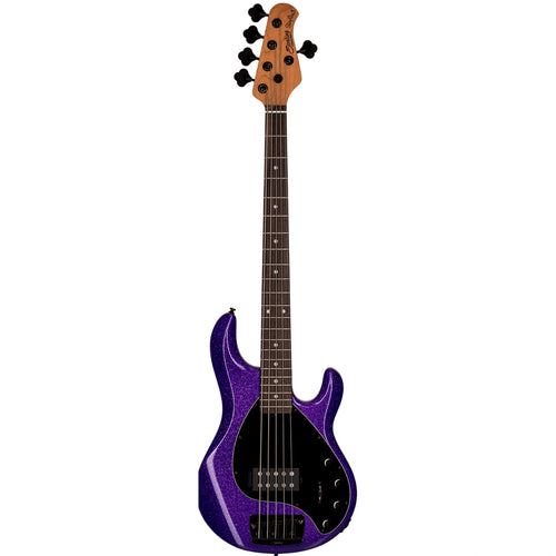 Đàn Guitar Bass Sterling by Music Man StingRay 5 RAY35, Purple Sparkle