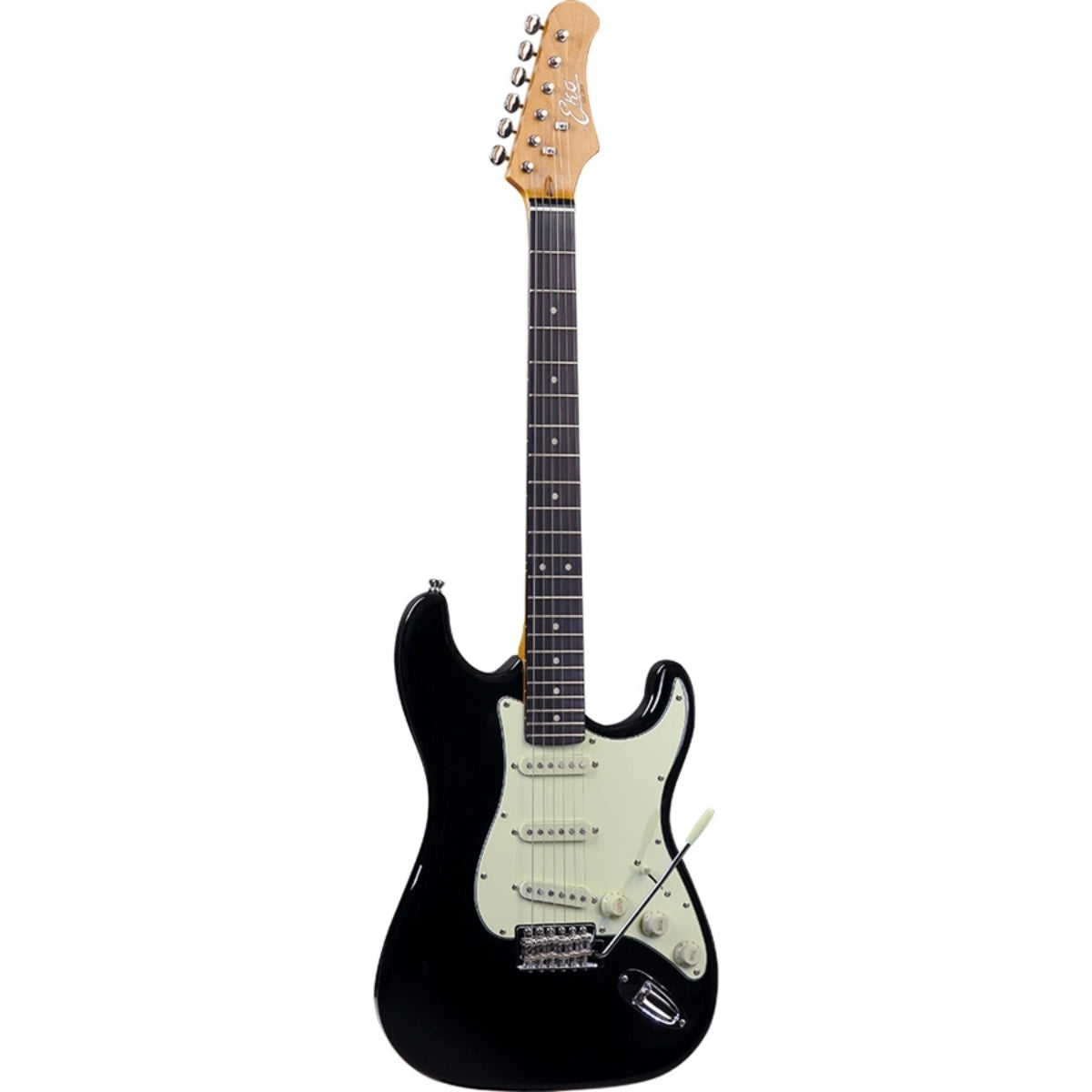 Đàn Guitar Điện Eko S-300 V-NOS, Black