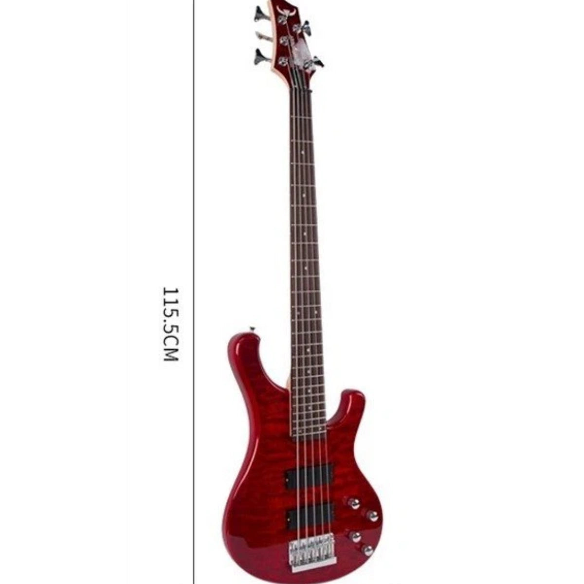 Đàn Guitar Bass Bullfighter DB-100 Wine Red