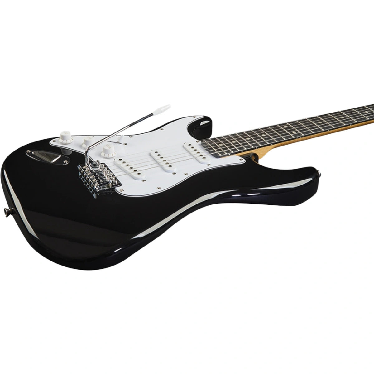 Đàn Guitar Điện Eko S-300 LH Left Handed, Black 
