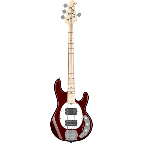 Đàn Guitar Bass Sterling by Music Man SUB Series StingRay HH, Candy Apple Red