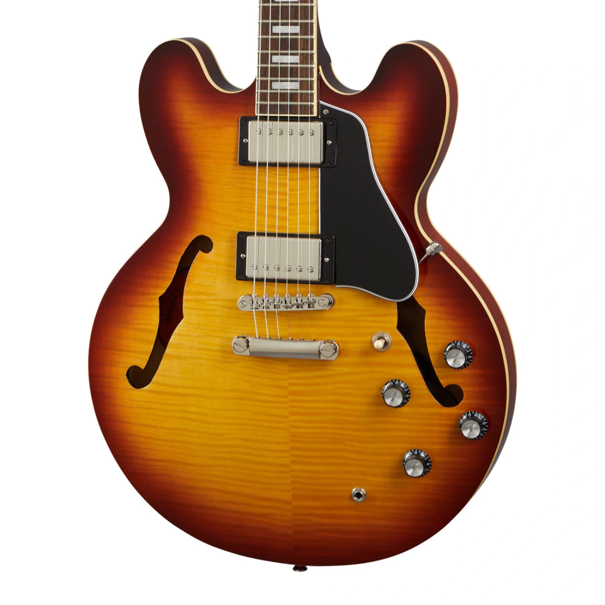 Đàn Guitar Điện Epiphone ES 335 Figured Raspberry Tea Burst