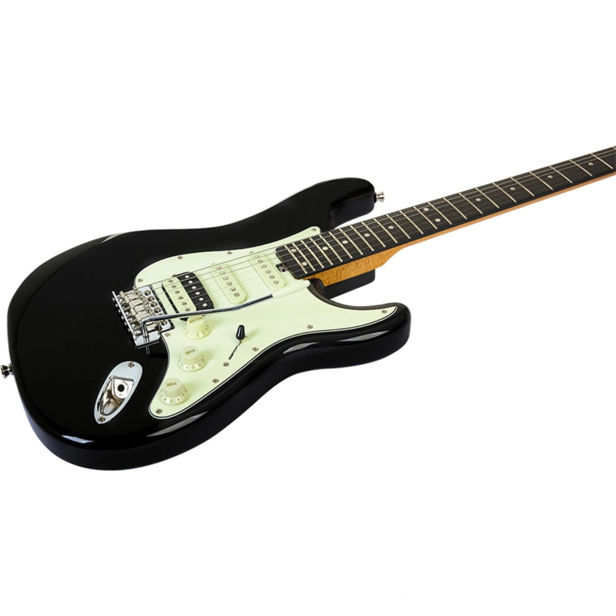 Đàn Guitar Điện Eko Aire V-NOS, Black