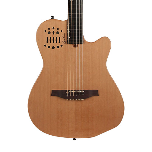 Đàn Guitar Điện Godin A10 Natural Steel Mahogany Cedar SG