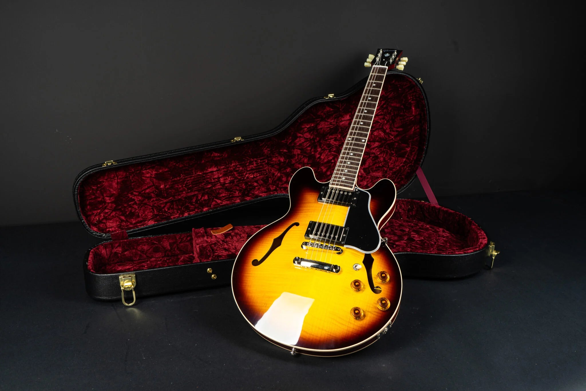 Đàn Guitar Điện Gibson CS336 Figured Top, Vintage Sunburst