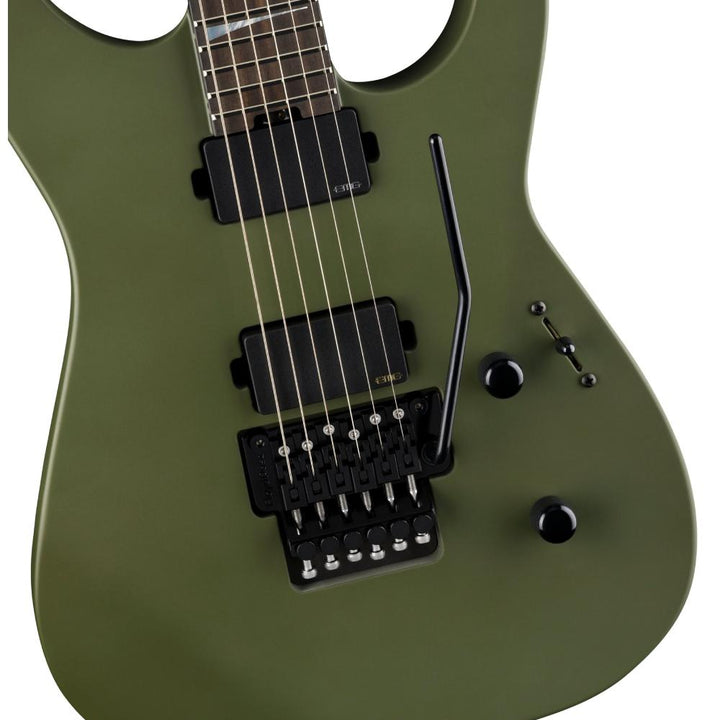 Jackson Soloist SL2MG, American Series, Matte Army Drab, Electric Guitar