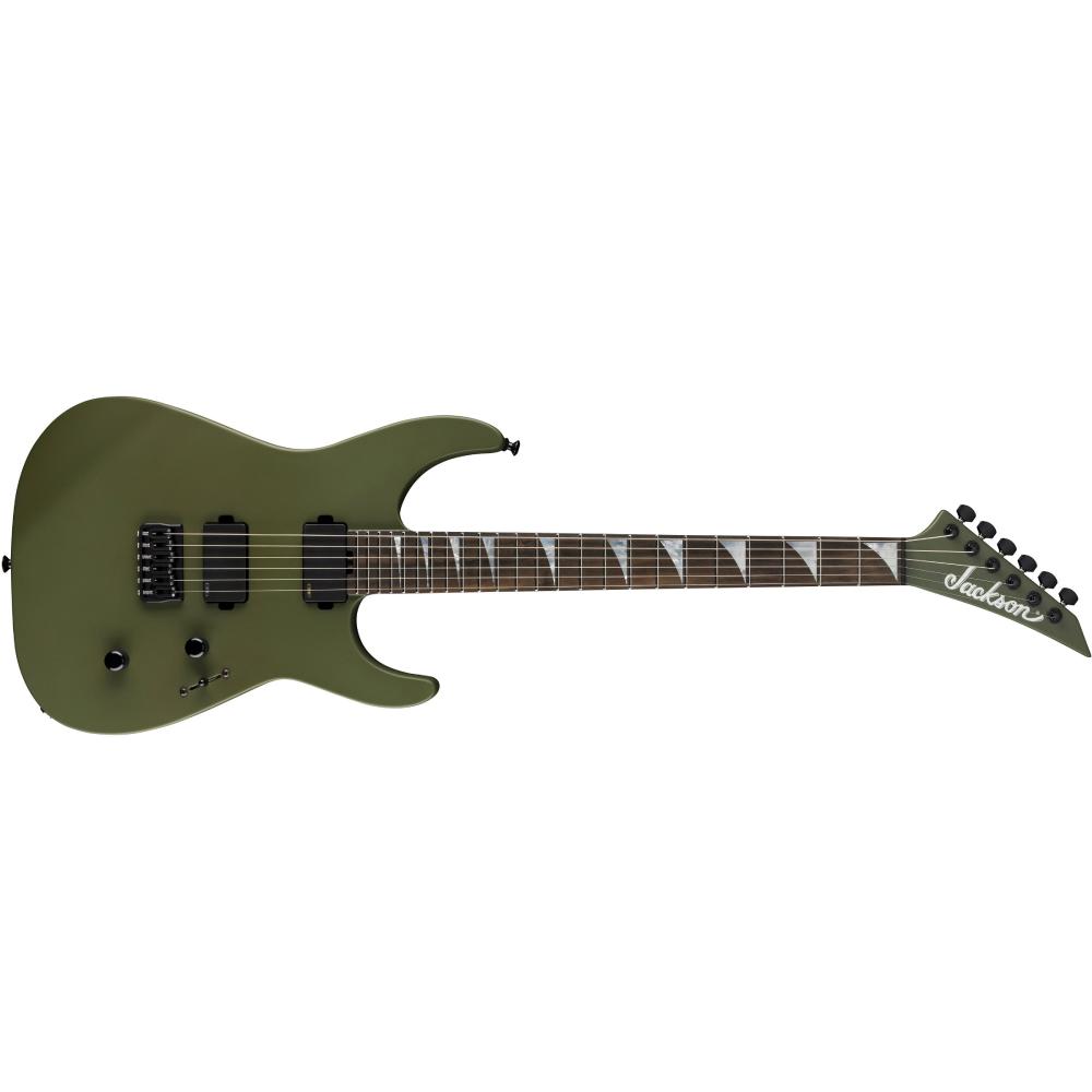 Jackson Soloist SL2MG, HT, American Series, Matte Army Drab, Electric Guitar