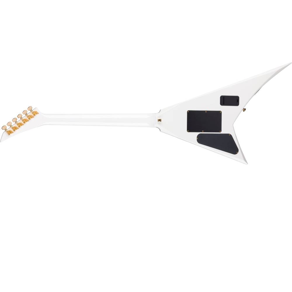Jackson MJ Series Rhoads RR24-MG, Electric Guitar, White with Black Pinstripes