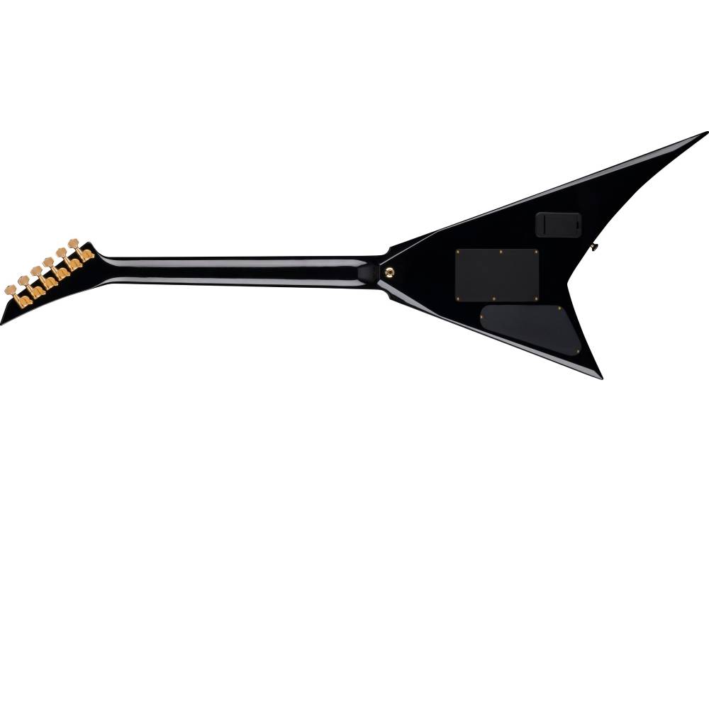 Jackson MJ Series Rhoads RR24-MG, Electric Guitar, Black with Yellow Pinstripes