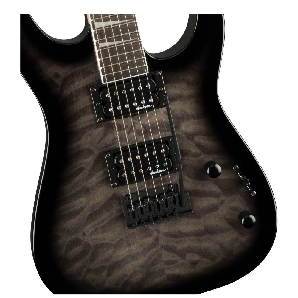 Jackson JS Series Dinky JS20 DKQ 2PT, Transparent Black, Electric Guitar