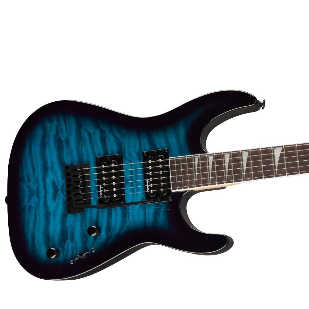 Jackson JS Series Dinky JS20 DKQ 2PT, Transparent Blue, Electric Guitar