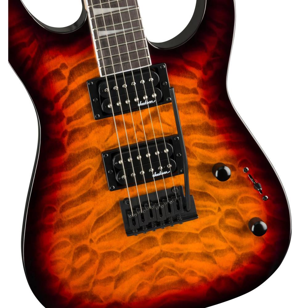 Jackson JS Series Dinky JS20 DKQ 2PT, Tobacco Burst, Electric Guitar