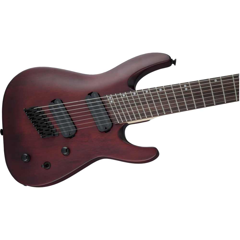 Jackson X Series Dinky Arch Top DKAF8 Multi-Scale 8, Electric Guitar, Stained Mahogany