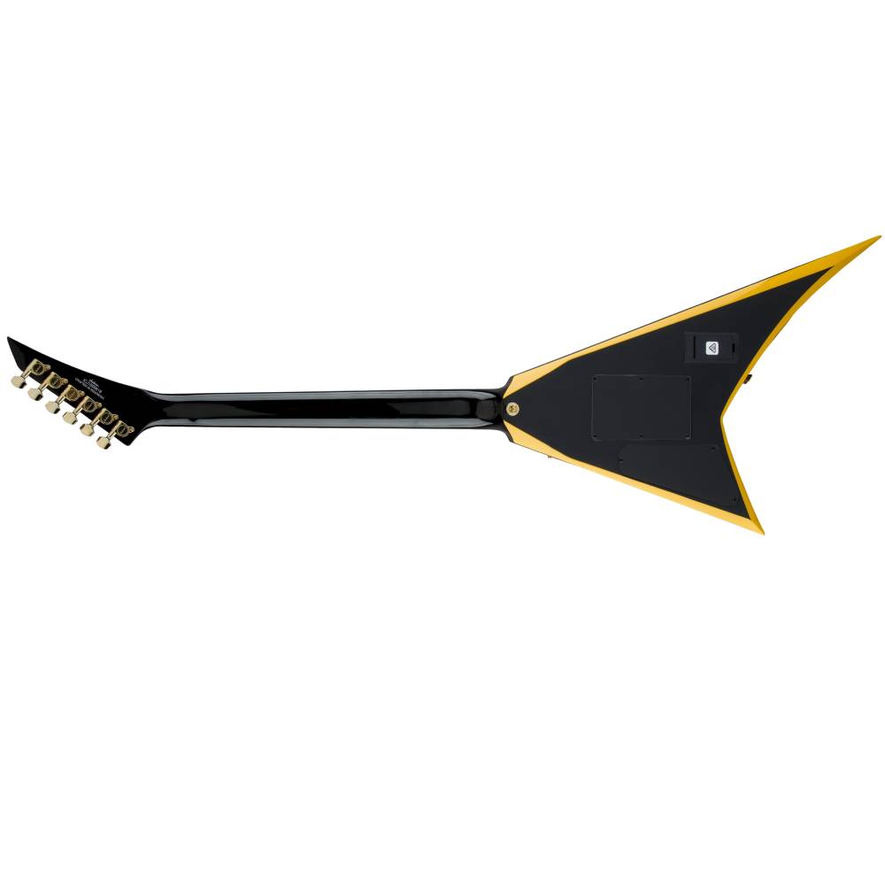 Jackson Rhoads RRX24, Black with Yellow Bevels, Electric Guitar