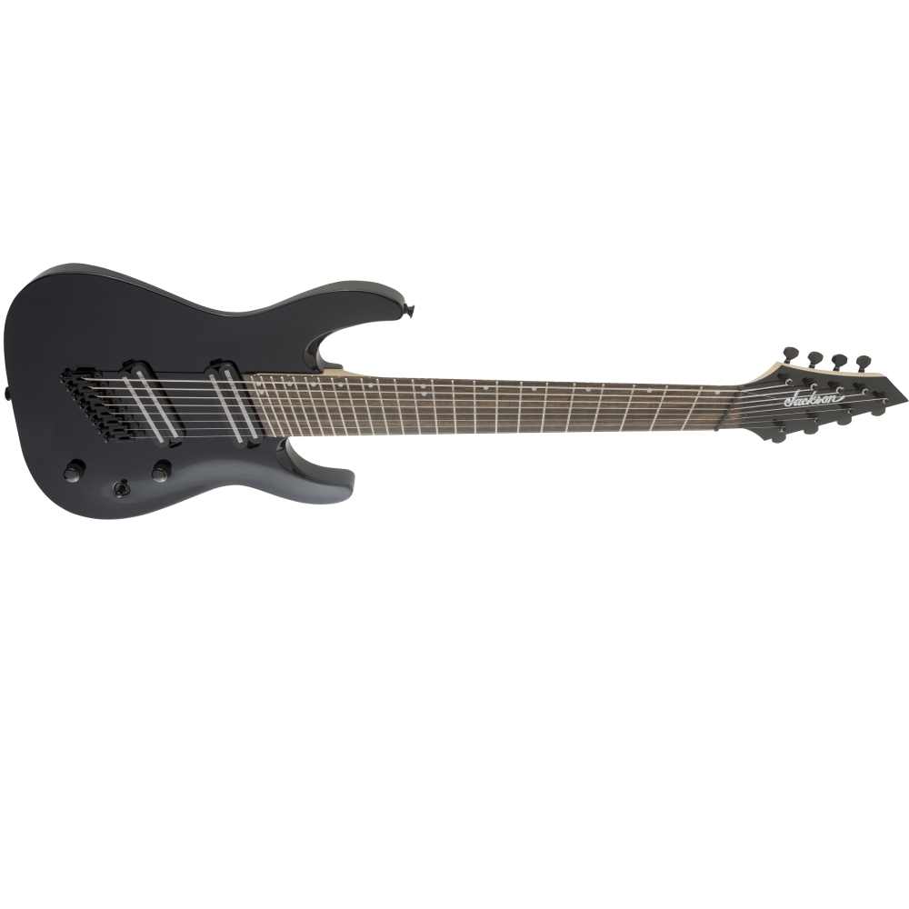 Jackson X Series Dinky Arch Top DKAF8 Multi-Scale 8, Electric Guitar, Gloss Black