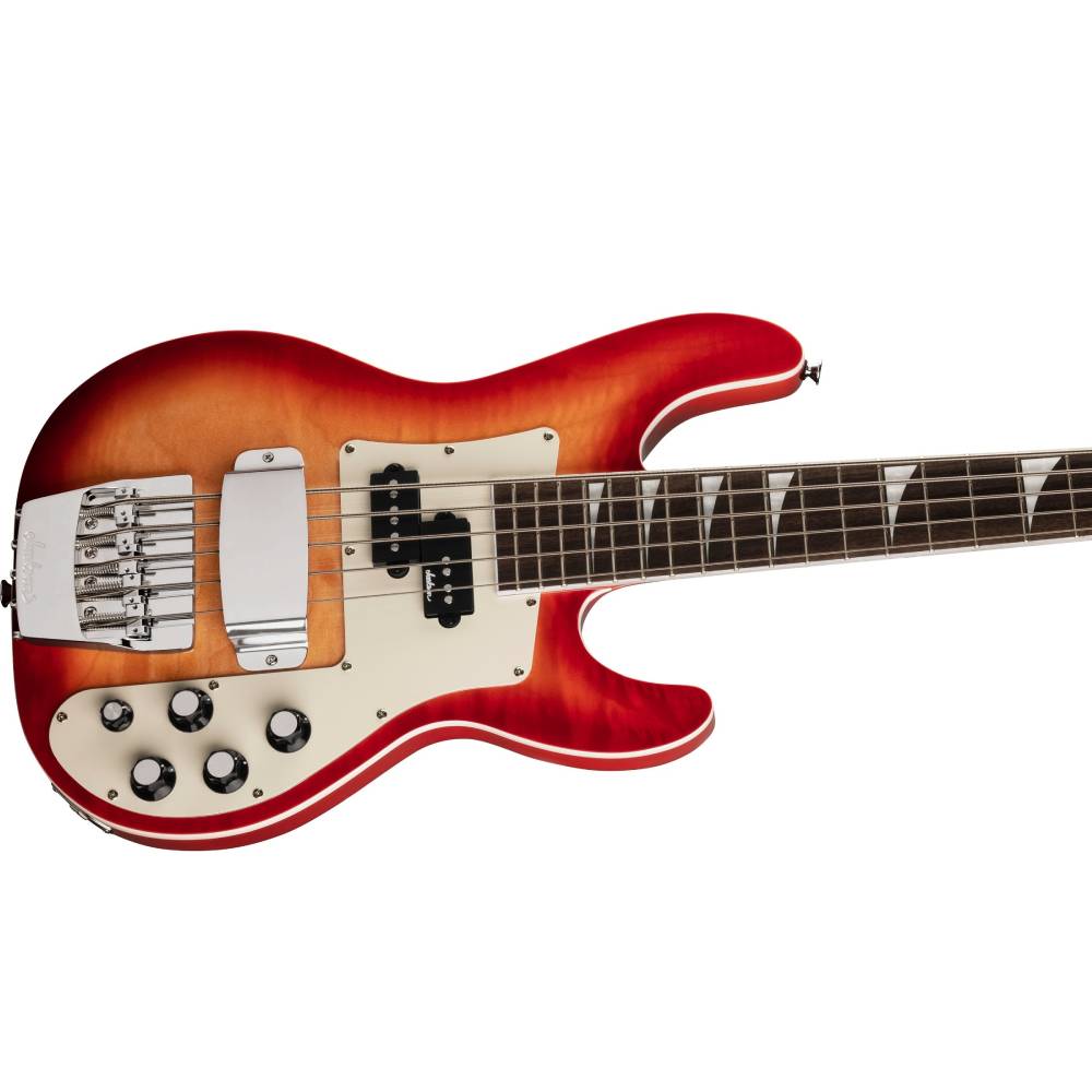 Jackson X Series Concert Bass CBXNT DX V, Fireburst, Bass Guitar